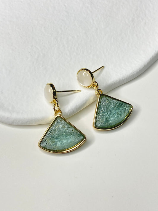 Blue Ice Crushing Earrings