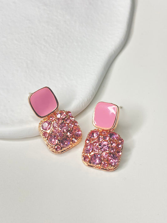 Pink Elegant Earring