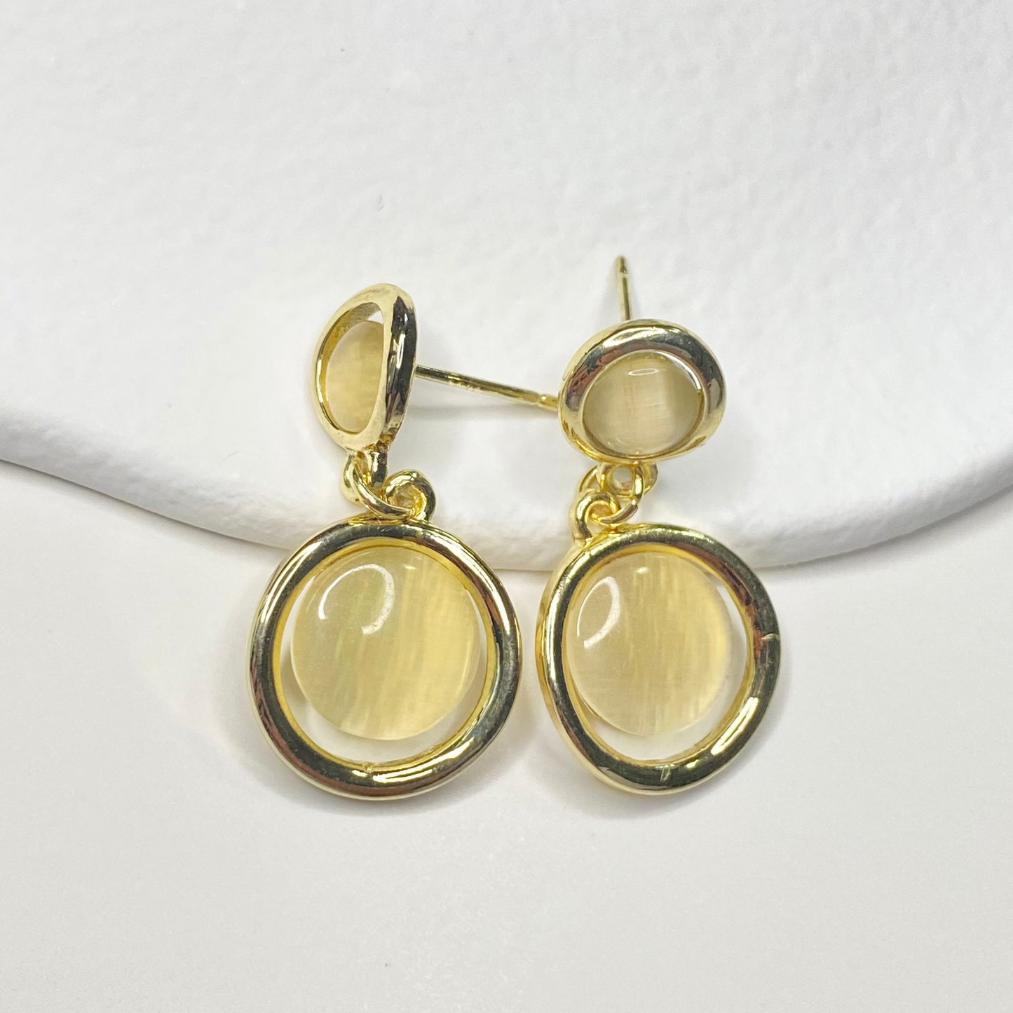Round Tassel Earrings