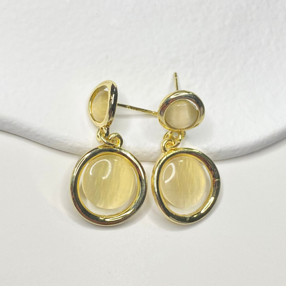 Round Tassel Earrings
