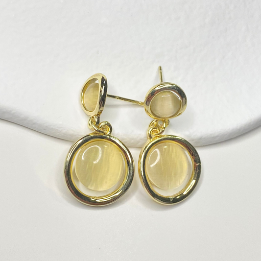Round Tassel Earrings