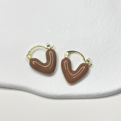 Sweet Love Heart Earrings