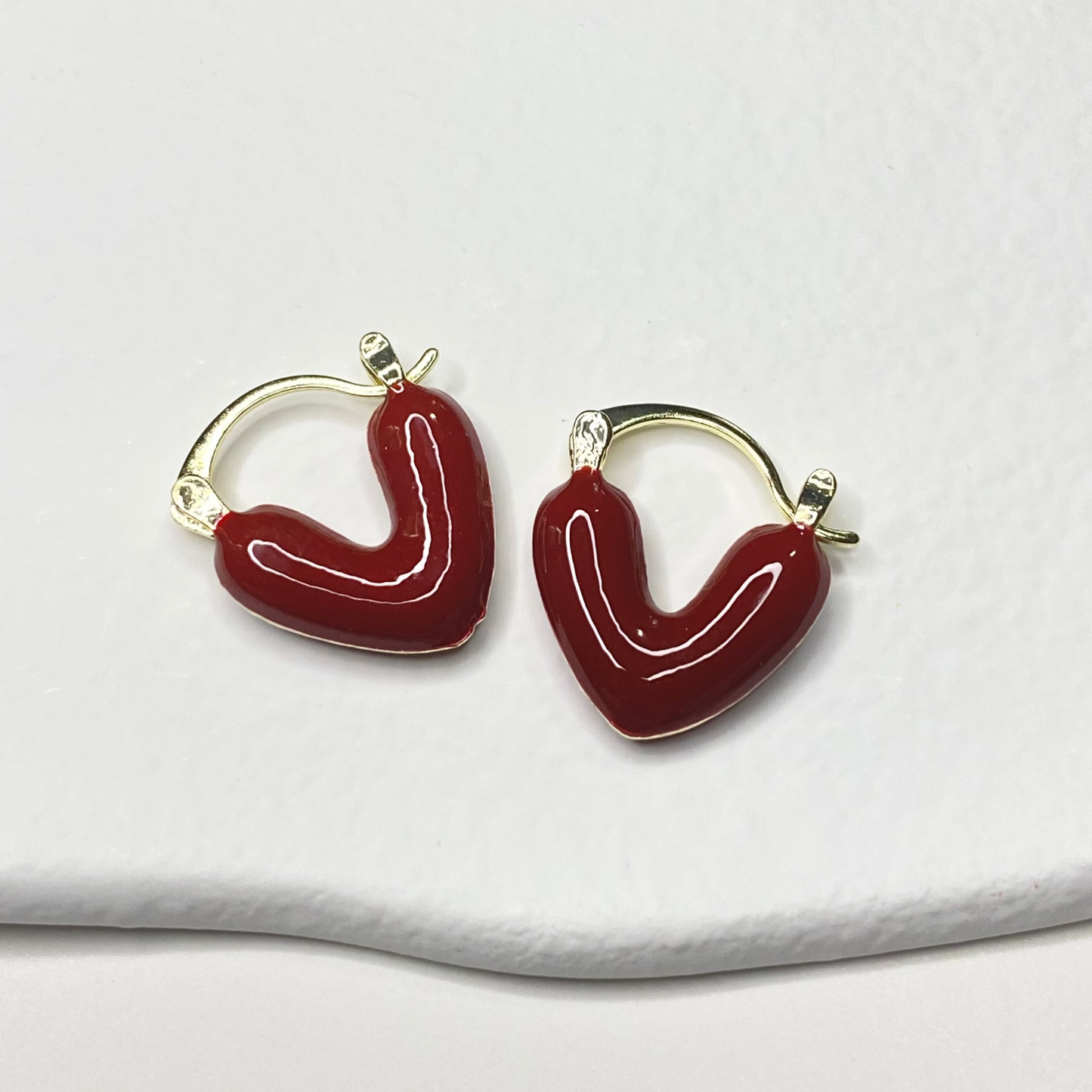 Sweet Love Heart Earrings