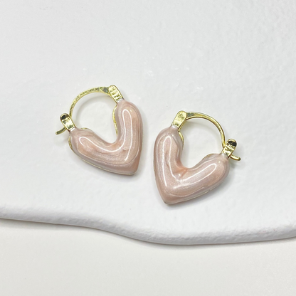 Sweet Love Heart Earrings