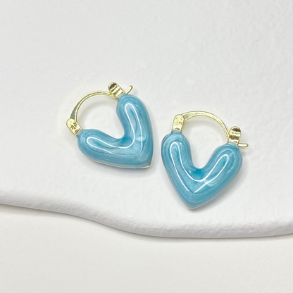 Sweet Love Heart Earrings