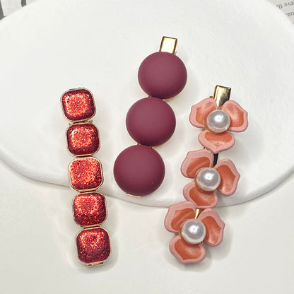 Gilded Wine Hairpins