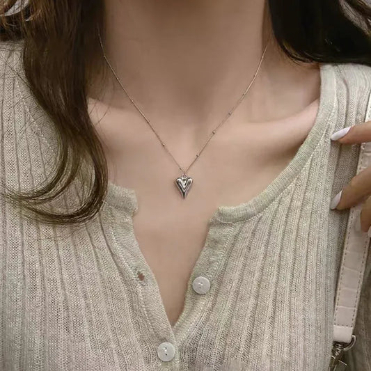 Titanium Heart Pendant