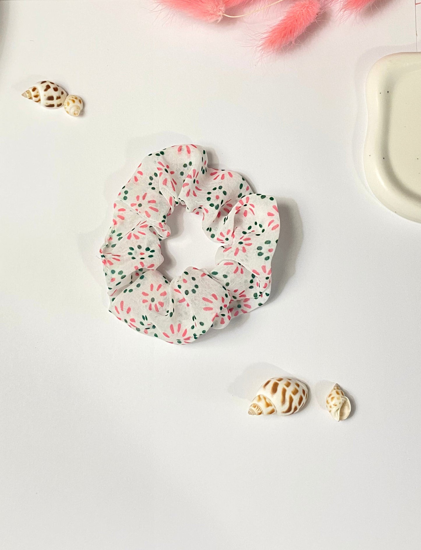 Pink Scrunchies
