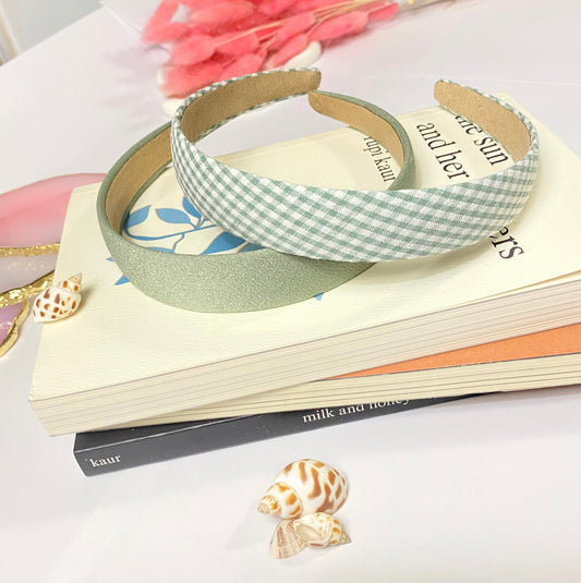 Green Dewdrop Headbands