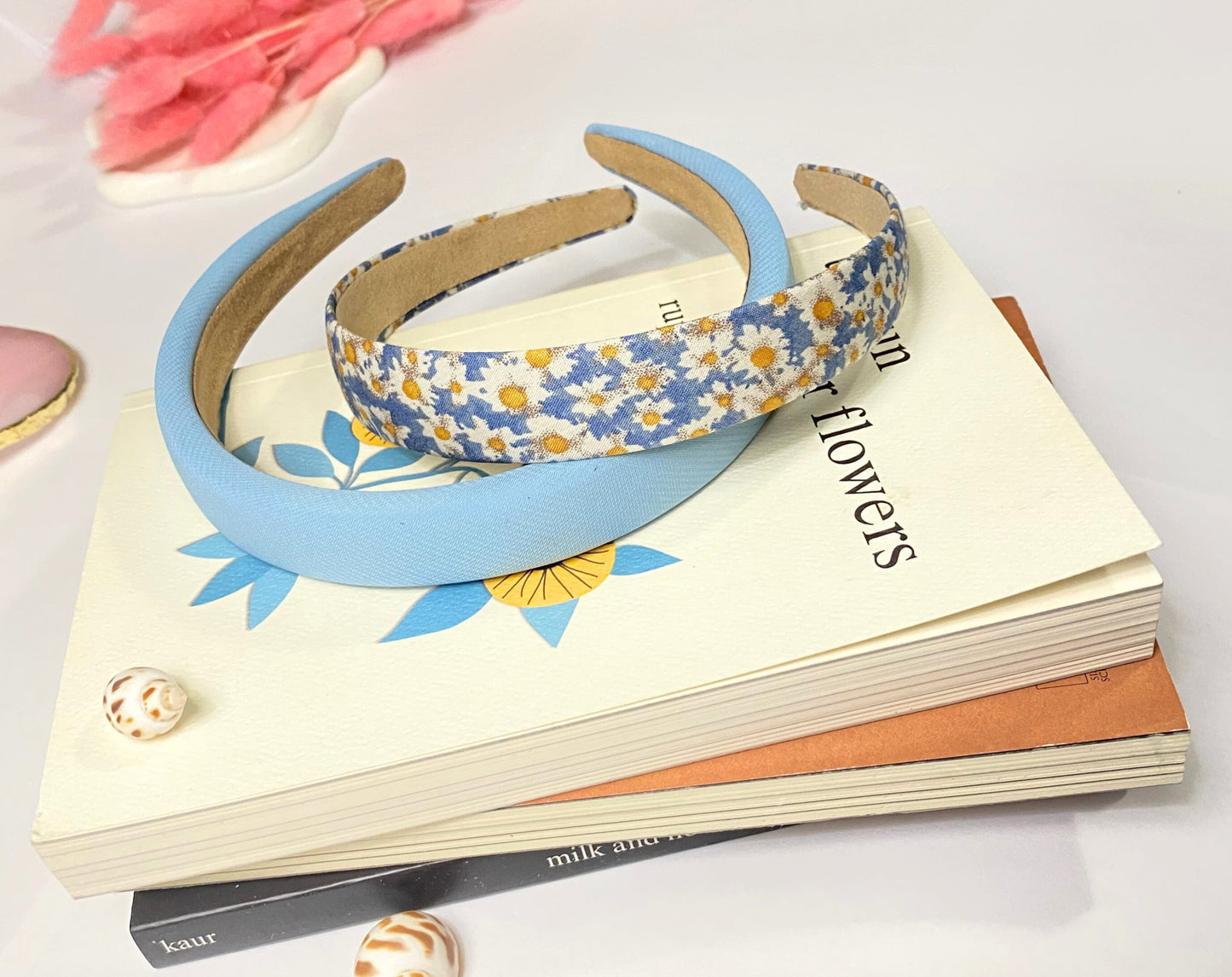 Blue Spring Glow Headband