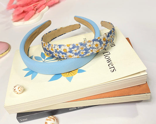 Blue Spring Glow Headband
