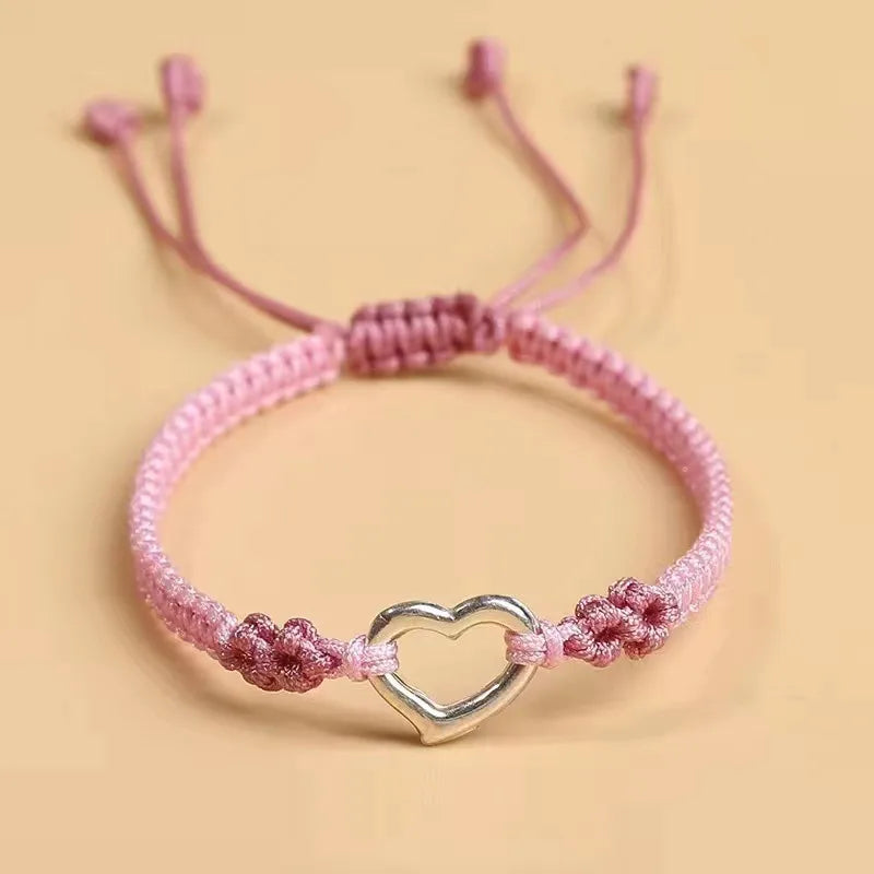 Pink Heart Bracelet