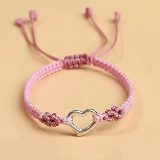 Pink Heart Bracelet