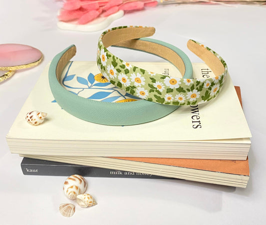 Green Spring Glow Headband