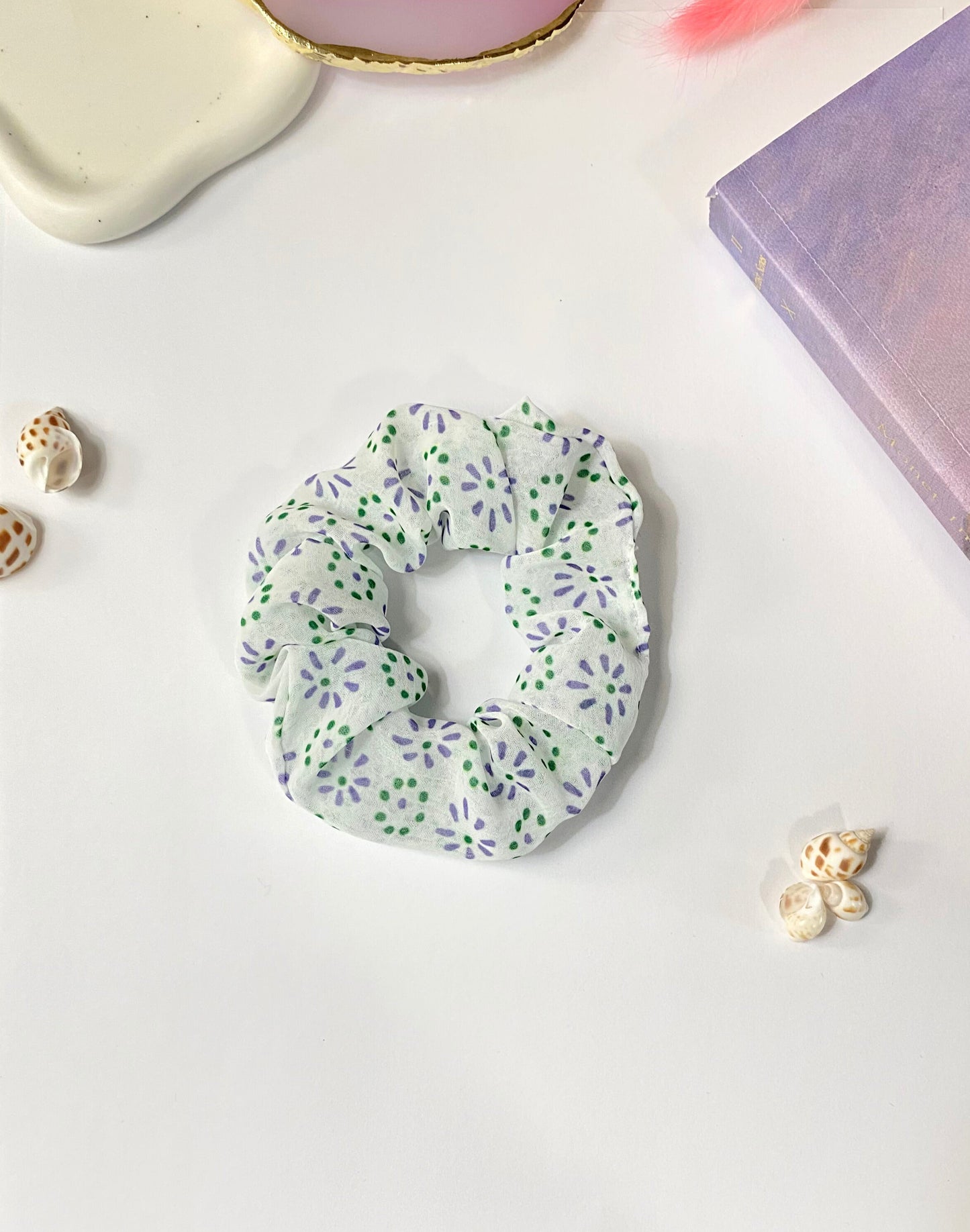 Purple Trouble Scrunchies
