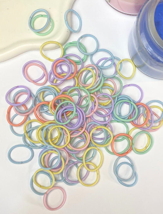 Mini Colorful Simple Elastic Hair Ties