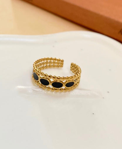 Velin Gold Open Rings