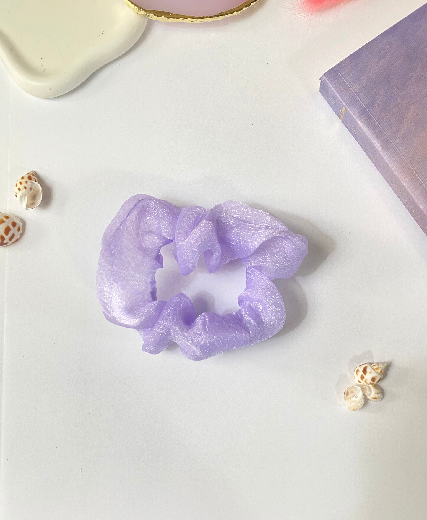 Purple Trouble Scrunchies
