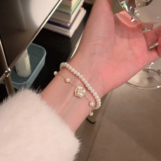 White Rose Bracelet