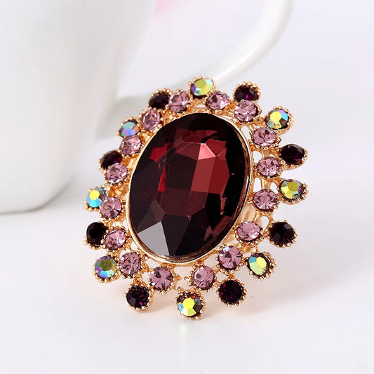 Twilight Radiance Open Ring