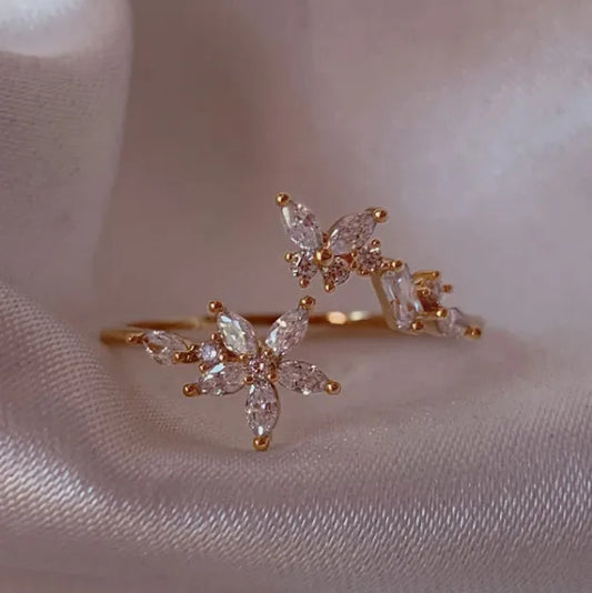 Flutter Bliss Open Ring