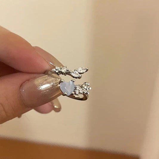 Blue Grace Open Ring