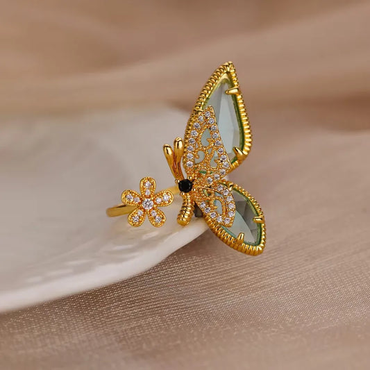 Wings Of Grace Open Ring